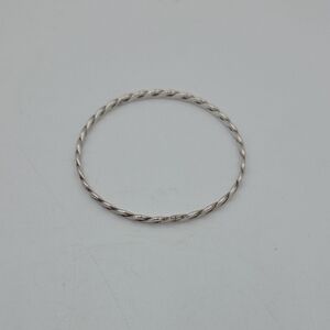 Taxco Sterling Silver 925 Twisted Bangle Bracelet